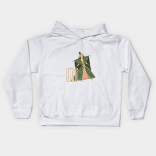 The Gone With the Wind curtain dress Kids Hoodie